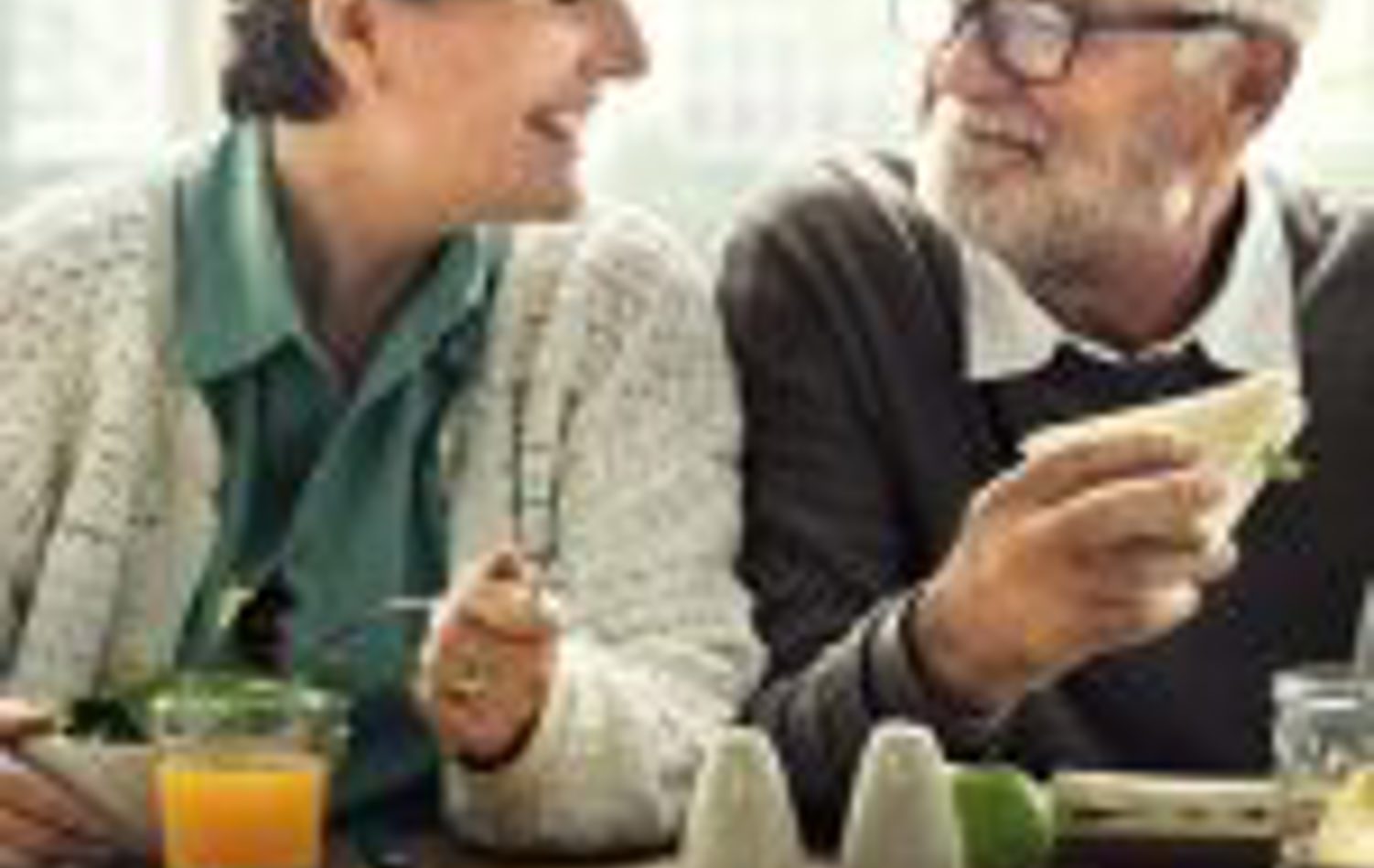 An older couple considering their retirement plans 